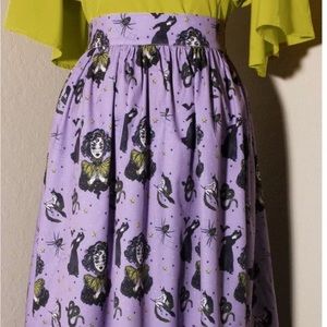 Oblong Box Shop Purple Fortune Teller Skirt! Worn Once! Sz. 2XL